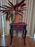 Barok Kastje - Roze, Zwart & Zilver Accenten, Huis en Inrichting, Tafels | Bijzettafels, Ophalen