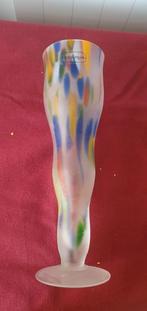 Vaas Michelangelo - Kleurrijk Glas, Overige kleuren, Ophalen of Verzenden, Minder dan 50 cm, Glas