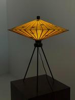 Japanse vintage Kasa tafellamp, Huis en Inrichting, Lampen | Tafellampen, Japandi, Gebruikt, -, Hout