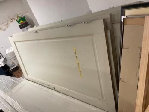 Zes paneel deuren uit jaren 20 huis, Doe-het-zelf en Verbouw, Deuren en Horren, Gebruikt, Binnendeur, 200 tot 215 cm, 80 tot 100 cm