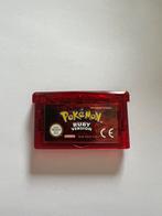 Pokémon Ruby GameBoy Advance (zonder doosje), Spelcomputers en Games, Games | Nintendo Game Boy, Avontuur en Actie, Gebruikt, 1 speler