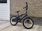 Amigo BMX Fun ~ 12 inch ~ Stoere Kinderfiets ~  Mat Zwart, Fietsen en Brommers, Ophalen, Gebruikt, 14 inch of minder, Handrem