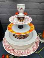 Vintage Etagere Herfstkleuren, Huis en Inrichting, Woonaccessoires | Etagères, Ophalen of Verzenden, Gebruikt