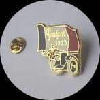 PEUGEOT 1923 pin ,Oldtimer, Ophalen of Verzenden, Zo goed als nieuw, Transport, Speldje of Pin