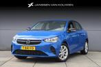 Opel Corsa 1.2T 100pk Edition / Navi / Camera, Stof, Gebruikt, Blauw, Handgeschakeld