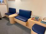 Bank uit een wachtruimte van tandarts, Ophalen, Blauw, Zo goed als nieuw, Vier