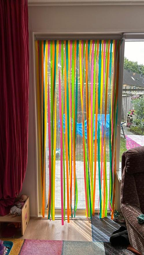 Deurgordijn rainbow, Livn. Op maat te maken. 100x230 cm., Huis en Inrichting, Stoffering | Gordijnen en Lamellen, Nieuw, Ophalen