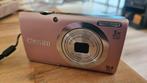 Canon PowerShot A2400 IS - Roze, Audio, Tv en Foto, Fotocamera's Digitaal, Gebruikt, Canon, Compact, Ophalen of Verzenden