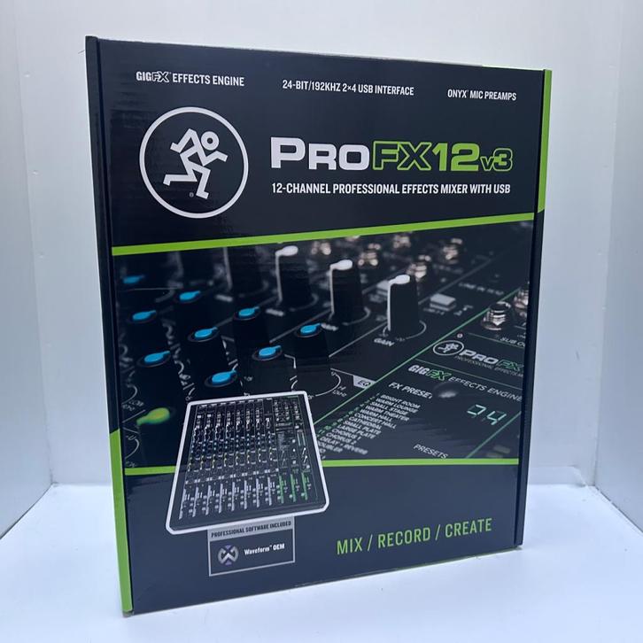 Mackie ProFX12v3 Mixer | Nieuw, Muziek en Instrumenten, Dj-sets en Draaitafels, Nieuw