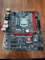 H110M GAMİNG + İ5 7400(inclusief cpu fan), Computers en Software, Moederborden, LGA 1151, DDR4, Ophalen of Verzenden, Zo goed als nieuw