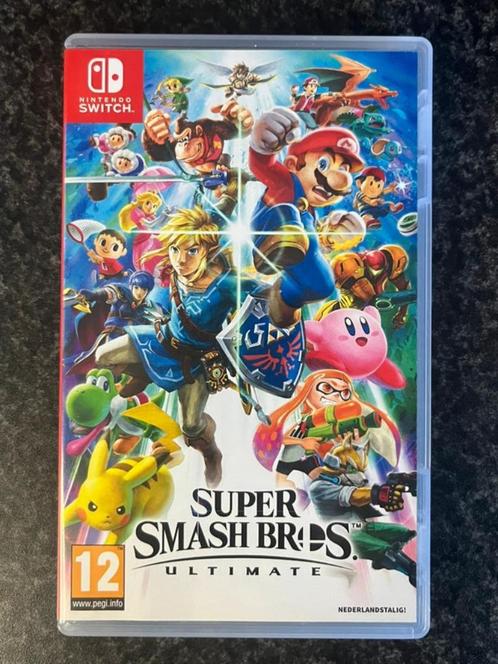 Super Smash Bros. Ultimate Nintendo Switch PAL game, Spelcomputers en Games, Games | Nintendo Switch, Zo goed als nieuw, Vechten