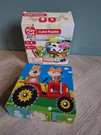 Playtive Junior Kubuspuzzel, Ophalen, Zo goed als nieuw, Van hout, Minder dan 10 stukjes
