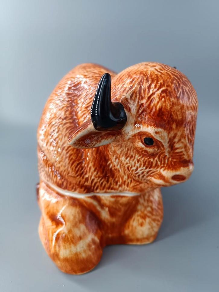 Michel Caugant paté vorm / terrine buffel, Antiek en Kunst, Antiek | Keramiek en Aardewerk, Ophalen of Verzenden