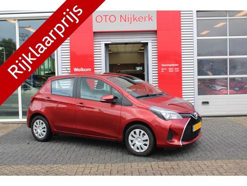 Toyota Yaris 1.5 Hybrid Aspiration (bj 2015, automaat), Auto's, Toyota, Bedrijf, Te koop, Yaris, ABS, Achteruitrijcamera, Airbags