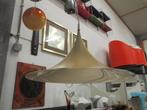Heksenhoed 51 cm jaren 70 design retro vintage kunststof, Huis en Inrichting, Lampen | Hanglampen, Kunststof, Gebruikt, 50 tot 75 cm