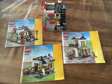 lego creator 31036 speelgoedwinkel en supermarkt