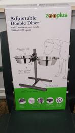 2 RVS Hondenbar Voerbakken Nieuw In De Doos., Ophalen, Verstelbaar, Nieuw