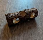 Houten boomstronk knaagdierenspeeltje, Ophalen of Verzenden, Zo goed als nieuw
