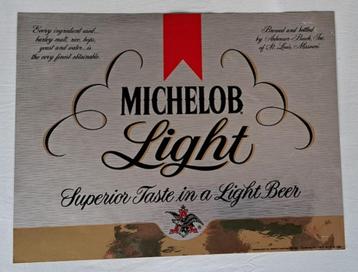 Michelob Light Sticker groot beschikbaar voor biedingen