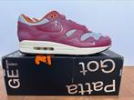 Nike Air Max 1 Patta Rush Maroon (45.5 EUR / 29.5 CM), Nieuw, Ophalen of Verzenden, Overige kleuren