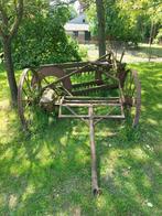 boeren hooimachine zwadkeerder boer landbouw trekker tractor, Ophalen