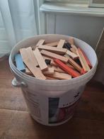 Kapla Houten Bouwstenen Emmer, Kinderen en Baby's, Speelgoed | Duplo en Lego, Ophalen, Gebruikt, Losse stenen, Lego