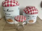 Franse Bonne Maman Koek- Cake blikken leuk voor jam markt, Ophalen of Verzenden, Zo goed als nieuw, Overige materialen