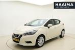 Nissan Micra 1.0 IG-T 92pk Acenta | Airco | Bluetooth | DAB, Voorwielaandrijving, Gebruikt, Wit, Origineel Nederlands