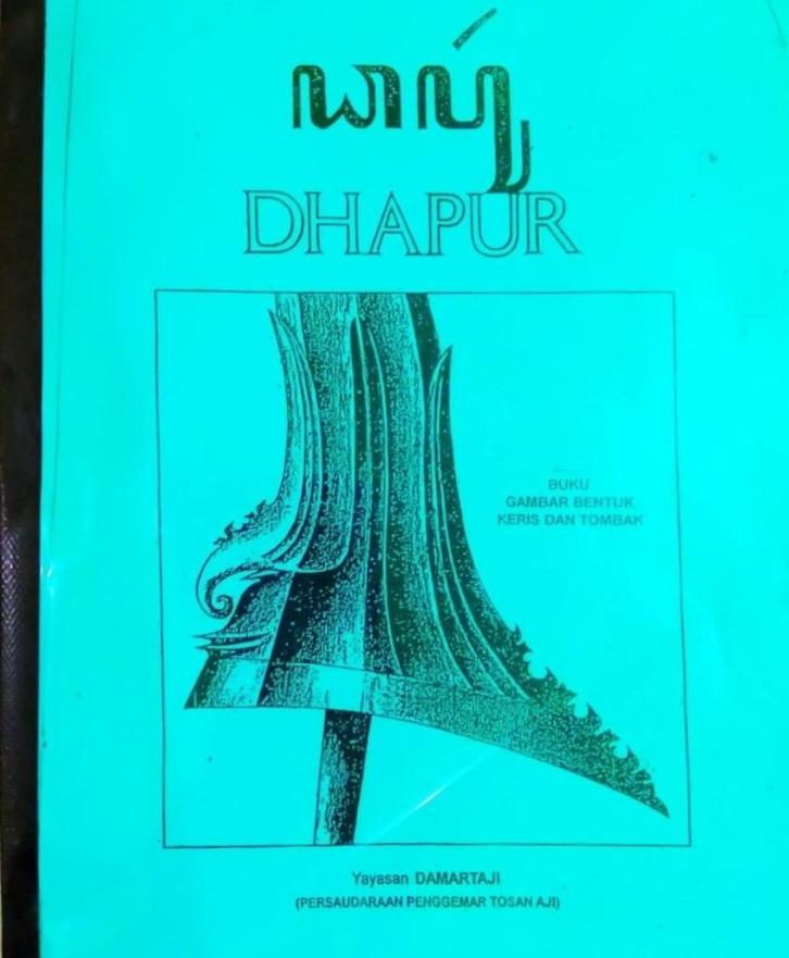 Boek Dapur Keris Yayasan Damartaji Kris Krissen BUCD, Boeken, Overige Boeken, Nieuw, Verzenden