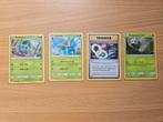 Set van 4 pokemon kaarten bulbasaur, ivy en venusaur, Ophalen of Verzenden, Gebruikt, Meerdere kaarten