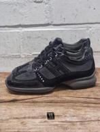 Hogan - Mooie leren sneakers Interactive maat 36,5 - ZGAN, Zwart, Ophalen of Verzenden, X, Sneakers of Gympen