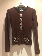 D&G truitje vintage, Kleding | Dames, Dolce & Gabbana, Bruin, Ophalen of Verzenden, Lange mouw