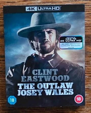 The Outlaw Josey Wales 4K UHD/Ultra HD Blu-Ray UK NLO Sealed beschikbaar voor biedingen