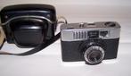 Mooie Revue 200C 35mm camera met leren foudraal. Izgs., Ophalen of Verzenden, Zo goed als nieuw, Compact, Overige Merken