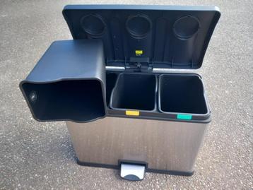 EKO Afvalbak Recycling Prullenbak z g a n  beschikbaar voor biedingen