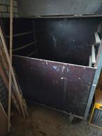 Opslag kar op wielen voor bijvoorbeeld haardhout, Tuin en Terras, Ophalen, Zo goed als nieuw