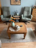 Ruben Fauteuil & Hocker - BloQ 3236 Eucalyptus, Huis en Inrichting, Fauteuils, Ophalen, Minder dan 75 cm, Zo goed als nieuw, 50 tot 75 cm