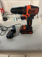 Black+Decker accuklopboormachine 18v BDCHD18, Ophalen of Verzenden, Zo goed als nieuw