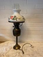 Antieke lamp, melkglas, Antiek en Kunst, Antiek | Lampen, Ophalen of Verzenden