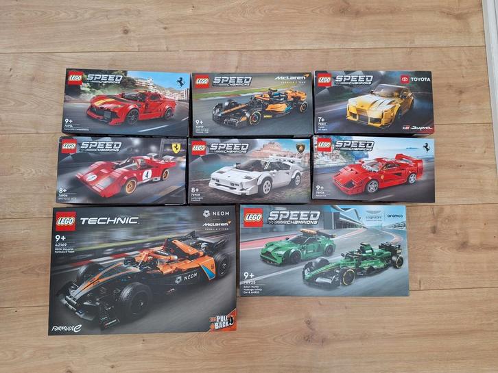 (Sealed) Groot pakket Lego Speed Champions en Lego Technic, Kinderen en Baby's, Speelgoed | Duplo en Lego, Nieuw, Lego, Complete set