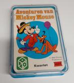 Vintage kwartetspel Avonturen van Mickey Mouse HEMA., Ophalen of Verzenden, Zo goed als nieuw, Kwartet(ten)