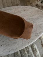 Houten schaal / trog, Huis en Inrichting, Woonaccessoires | Schalen en Manden, Gebruikt, Schaal, Ophalen of Verzenden, Ovaal