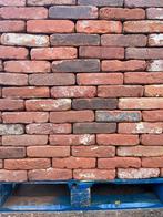 Oude vormbak rode bruine stenen 22 x 5.5 750M2 1 partij!, Doe-het-zelf en Verbouw, Metselstenen, Verzenden, Gebruikt, Bakstenen