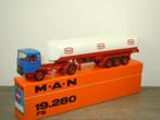 MAN 19.280 FS with Petrol Trailer Texaco - Conrad Germany -