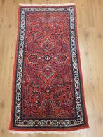 Handgeknoopt perzisch tapijt sarough 133x66, 50 tot 100 cm, 100 tot 150 cm, Gebruikt, Rechthoekig