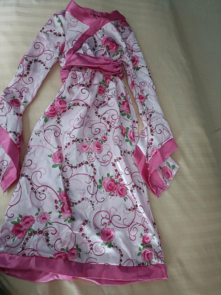 Carnaval - Prachtige  Chinese Prinsessenjurk roze (kind), Ophalen of Verzenden, Zo goed als nieuw, Kostuum, Carnaval