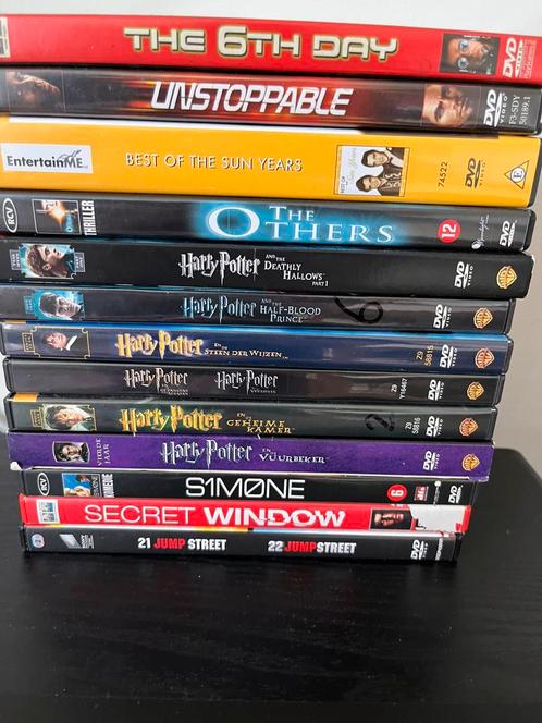 Goedkope DVD stapel: Harry Potter en andere, Cd's en Dvd's, Dvd's | Overige Dvd's, Gebruikt, Alle leeftijden, Ophalen of Verzenden