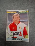 Panini sticker Voetbal 92. Speler Jozsef Kiprich Feyenoord., Verzenden, Zo goed als nieuw, Sticker