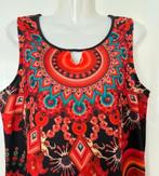 Paprika jurk maat 42/44[v], Kleding | Dames, Jurken, Maat 42/44 (L), Ophalen of Verzenden, Zo goed als nieuw, Knielengte