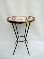 tegeltafeltje - smeedwerk met mozaïek, Antiek en Kunst, Ophalen